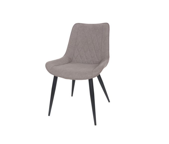 Christy Dining Chair Grey Fabric
